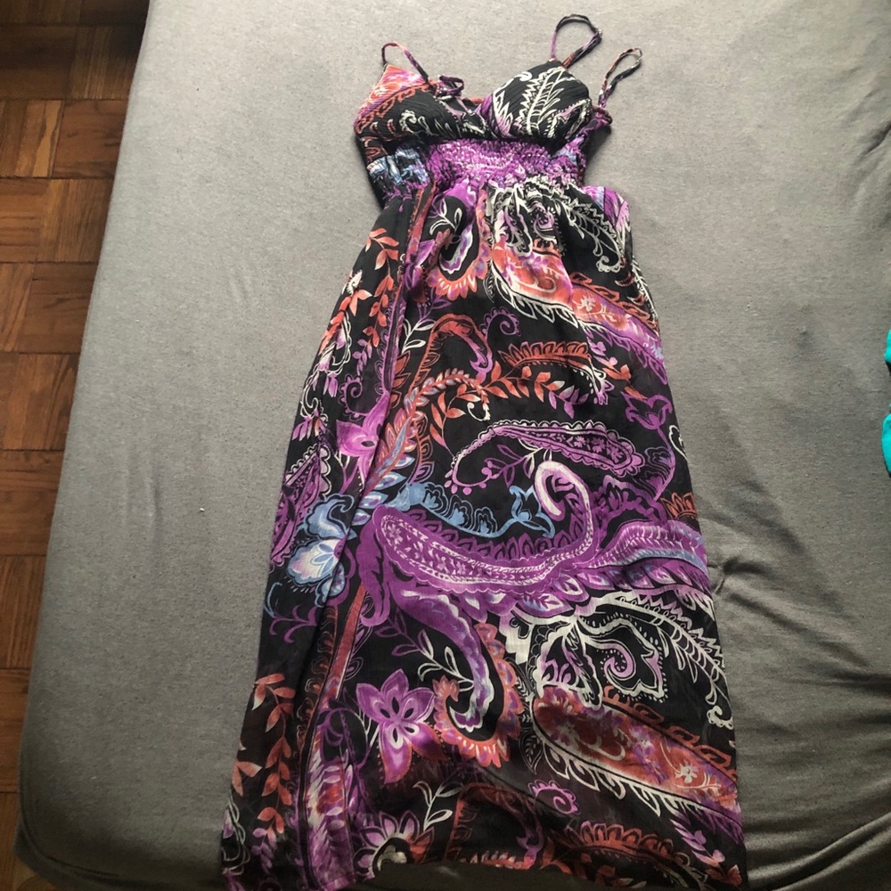 Fun patterned dress